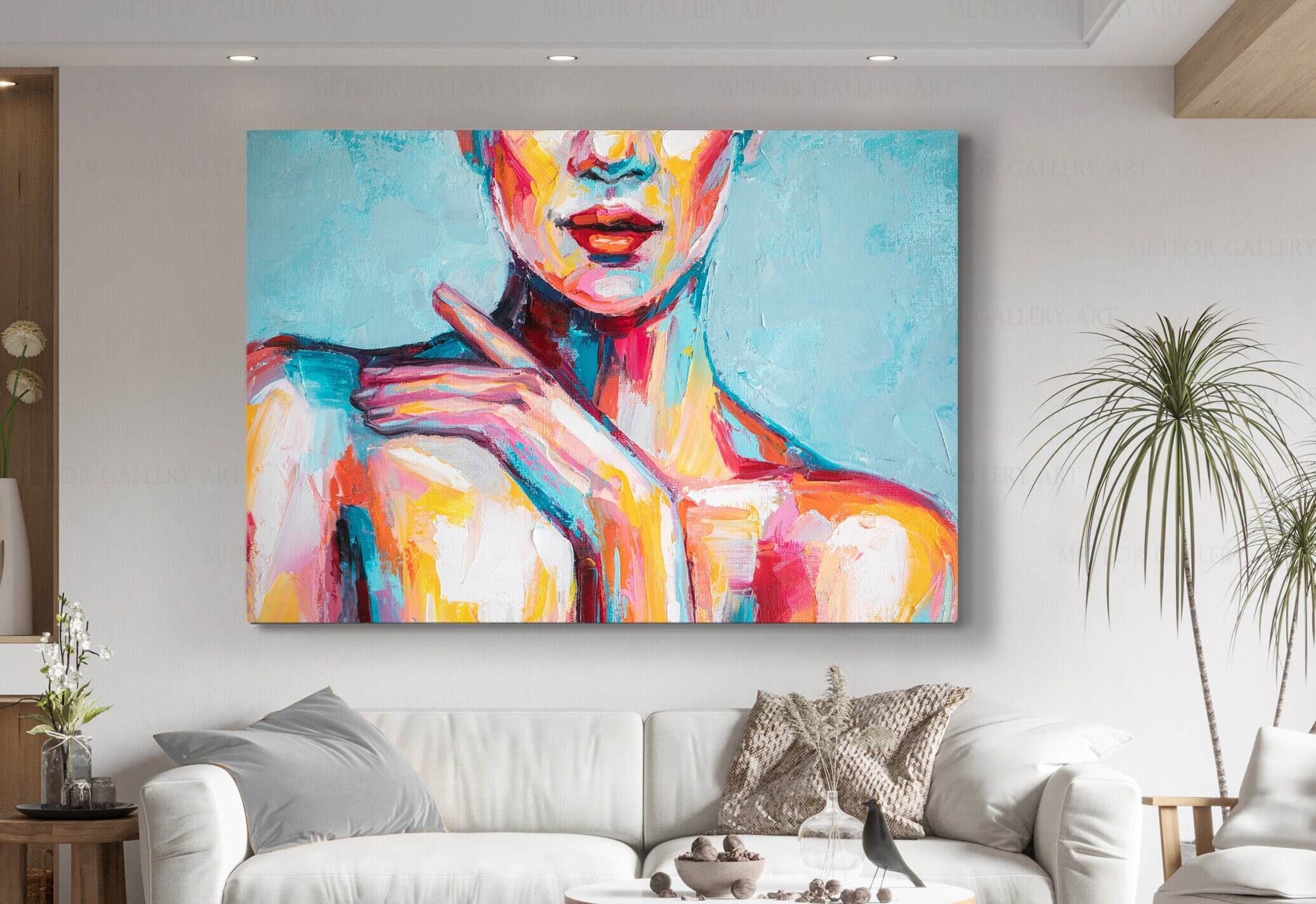 Frau Leinwand Kunst Sch ne Frau Wandkunst Bunte Frau Leinwand Kunst Frau Leinwand Kunst Sch ne Frau Wandkunst Bunte Frau Leinwand Kunst