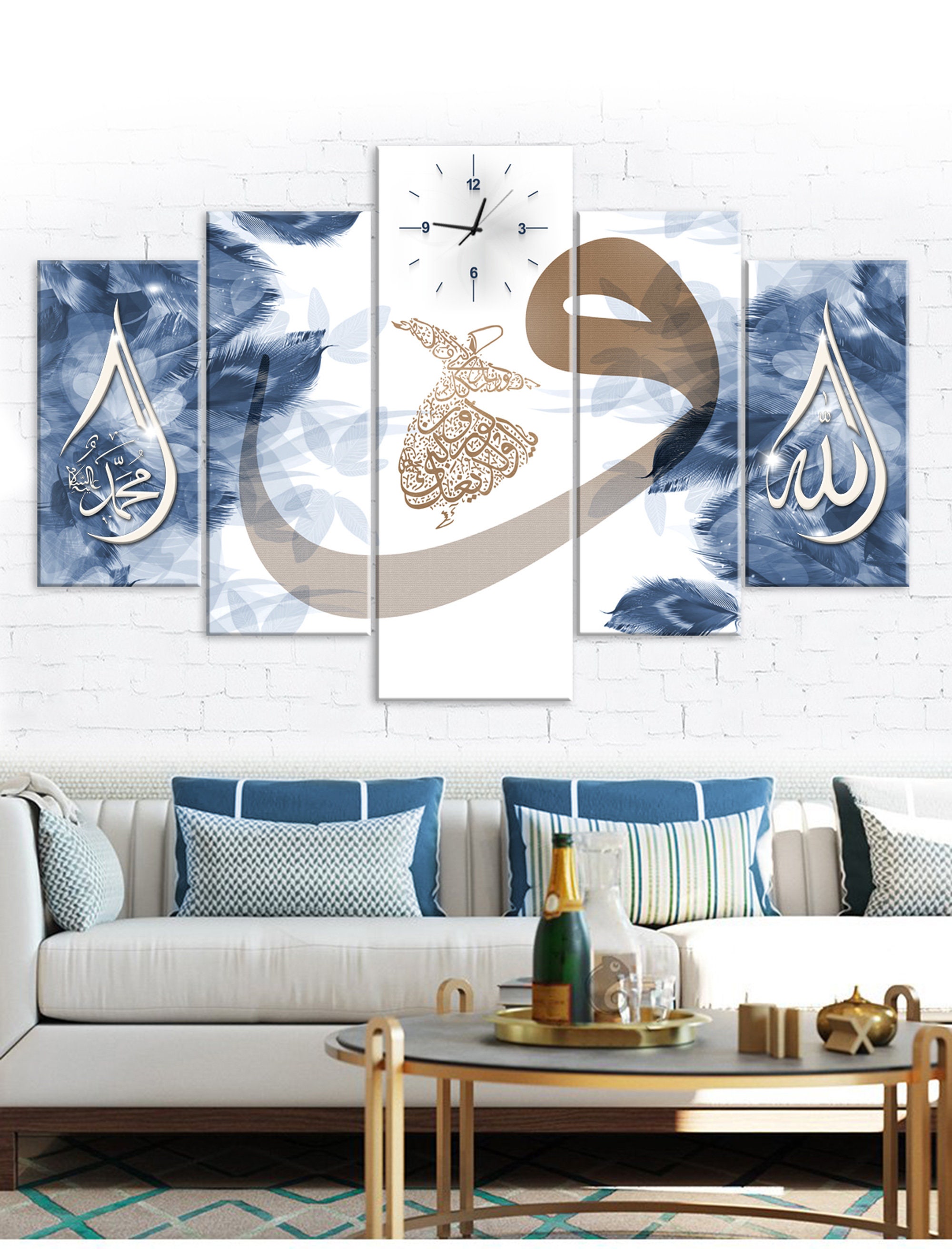 Islamic Wall Art Islamic Canvas Print Muslim Gift Quran Etsy UK