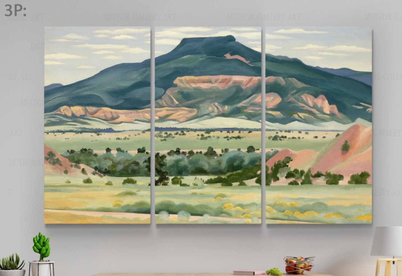 Georgia O Keeffe Mountain Landscape, Georgia Okeeffe New Mexico ...