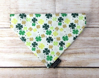 Shamrock Dog Bandana, St. Patrick's Day Dog Bandana, St. Paddy's Day, Lucky Dog Bandana