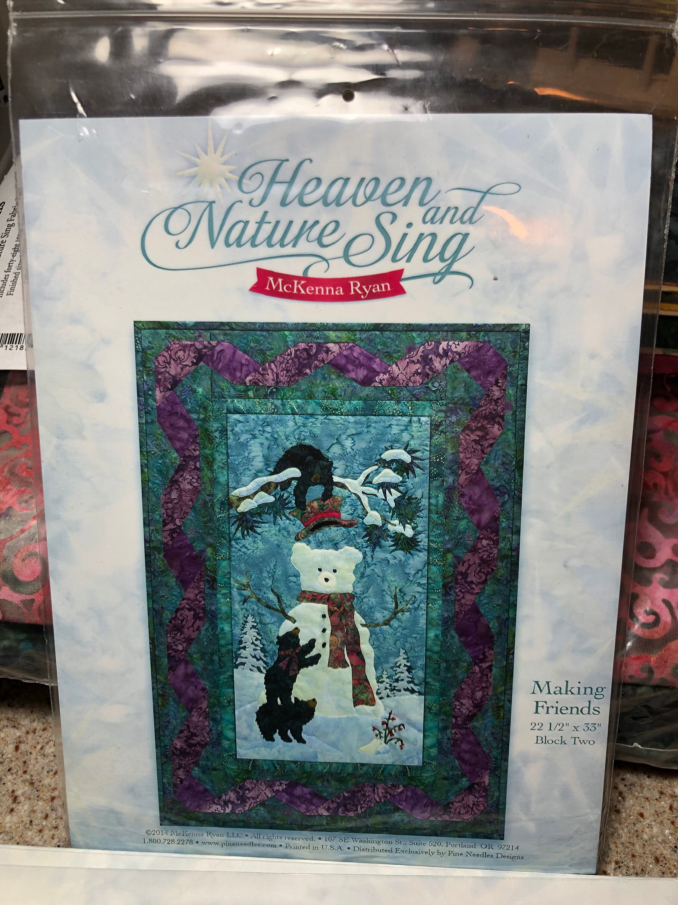 McKenna Ryan Quilt Kit includes Fabric Pack 6 patterns Etsy