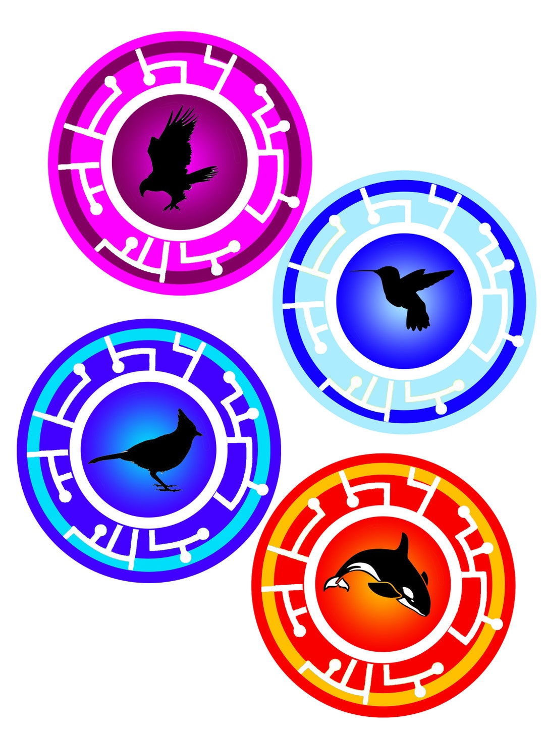 Creature Power Discs Etsy
