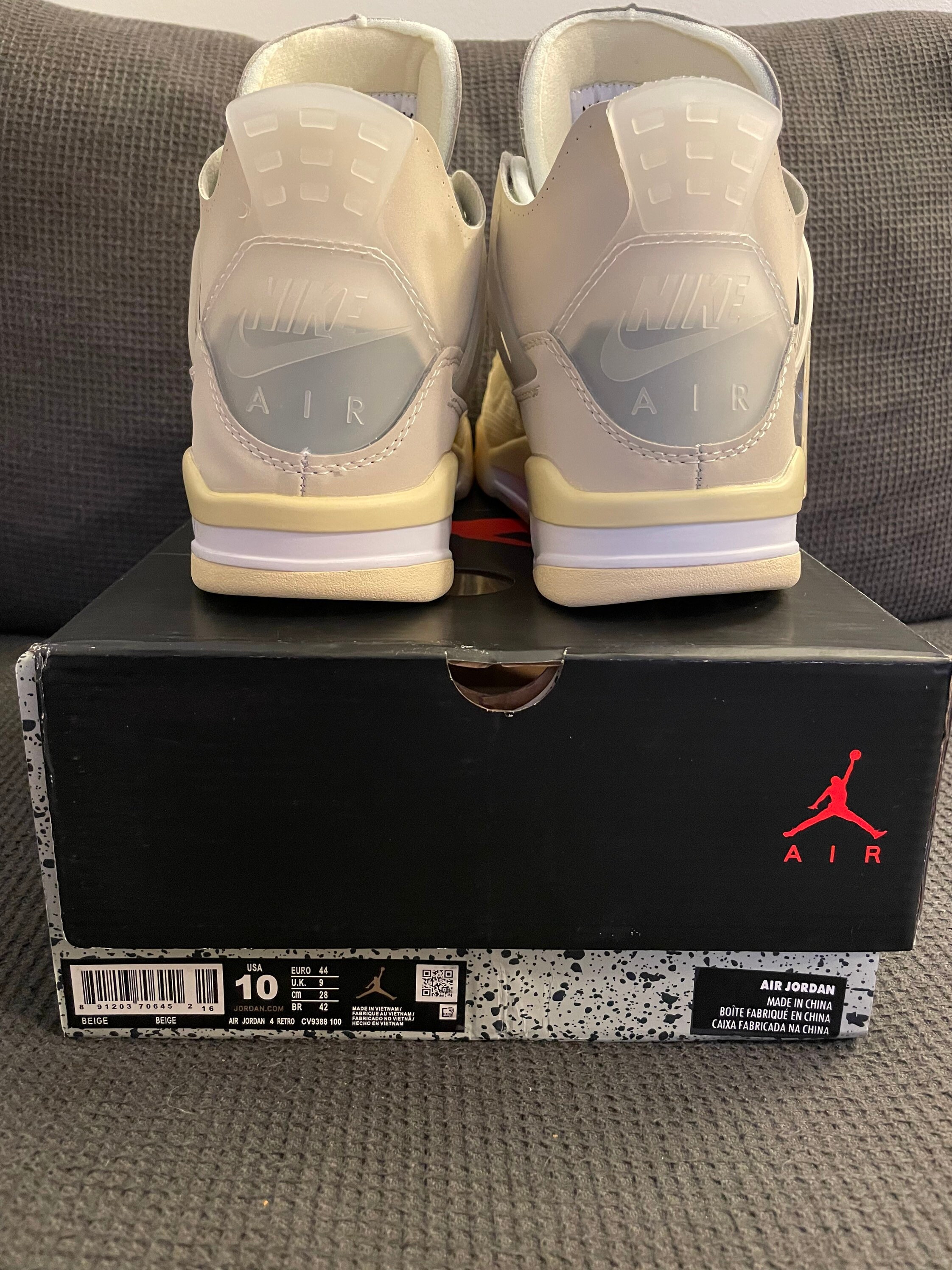 UA Off White Jordan 4s | Etsy