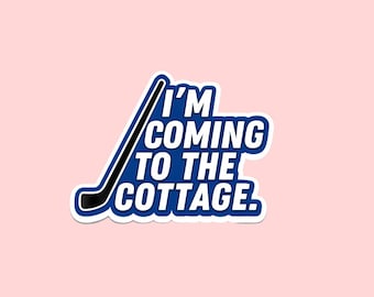 Heat Rivalry Inspiriert Vinyl Sticker: I'm Going to the Cottage Aufkleber