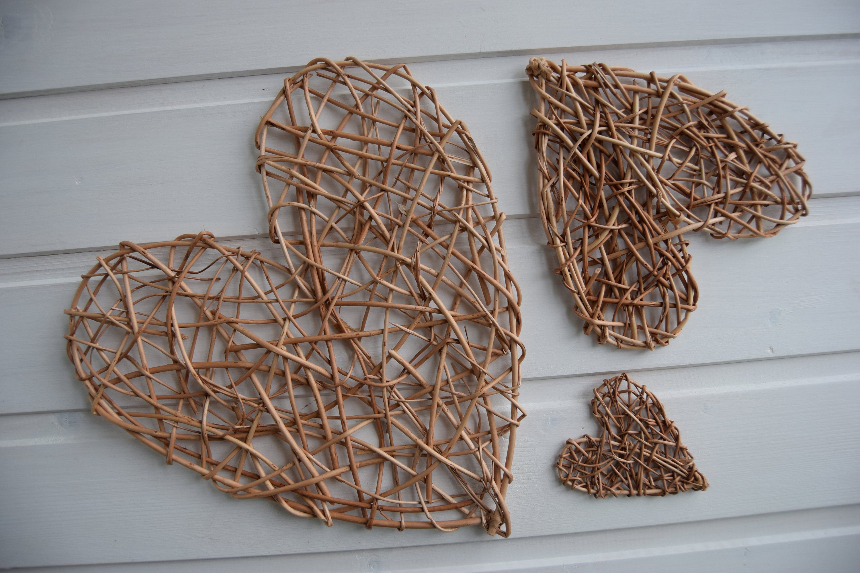 Willow Decorative Heart Willow Decorations Home Decor Etsy