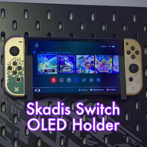 Ikea Skadis/Uppspel Switch OLED Holder Set