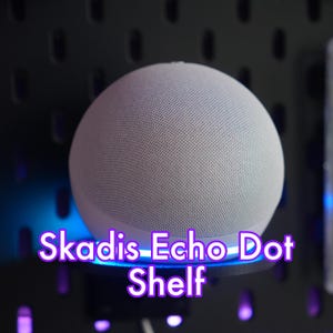 Ikea Skadis/Uppspel Echo Spot/Dot/G Home Holder