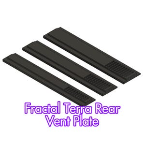 Fractal Terra Rear Blank Plate