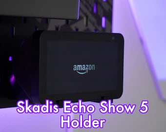Echo Show 5 Holder for IKEA SKÅDIS / UPPSPEL Pegboards