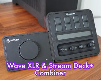 Stream Deck XL and Wave XLR Stand - Etsy