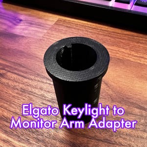 Elgato Keylight zu Monitor Arm Adapter