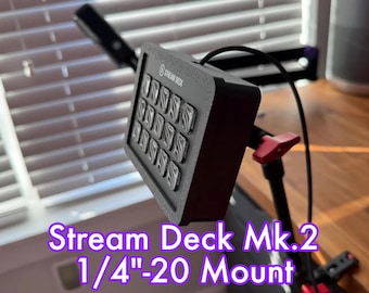 Montaje Stream Deck Mk.2 de 1/4"-20