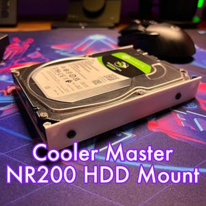 Cooler Master NR200 / NR200P HDD Mount