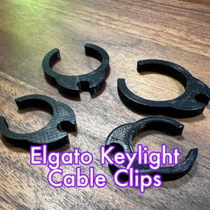 Cable Clips for Elgato Key Light & Key Light Air