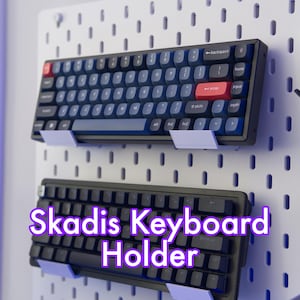 Ikea Skadis/Uppspel Keyboard Holder Set