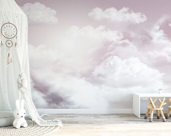 Pink Cloud Wallpaper Etsy