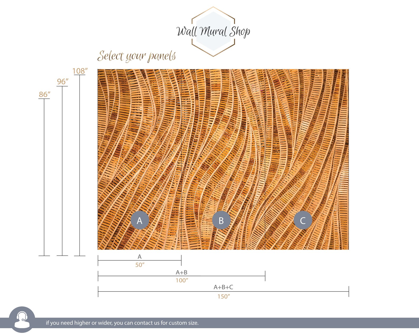 Rattan Wallpaper-bohemian Wallpaper-boho Chic Wallpaper-wood - Etsy