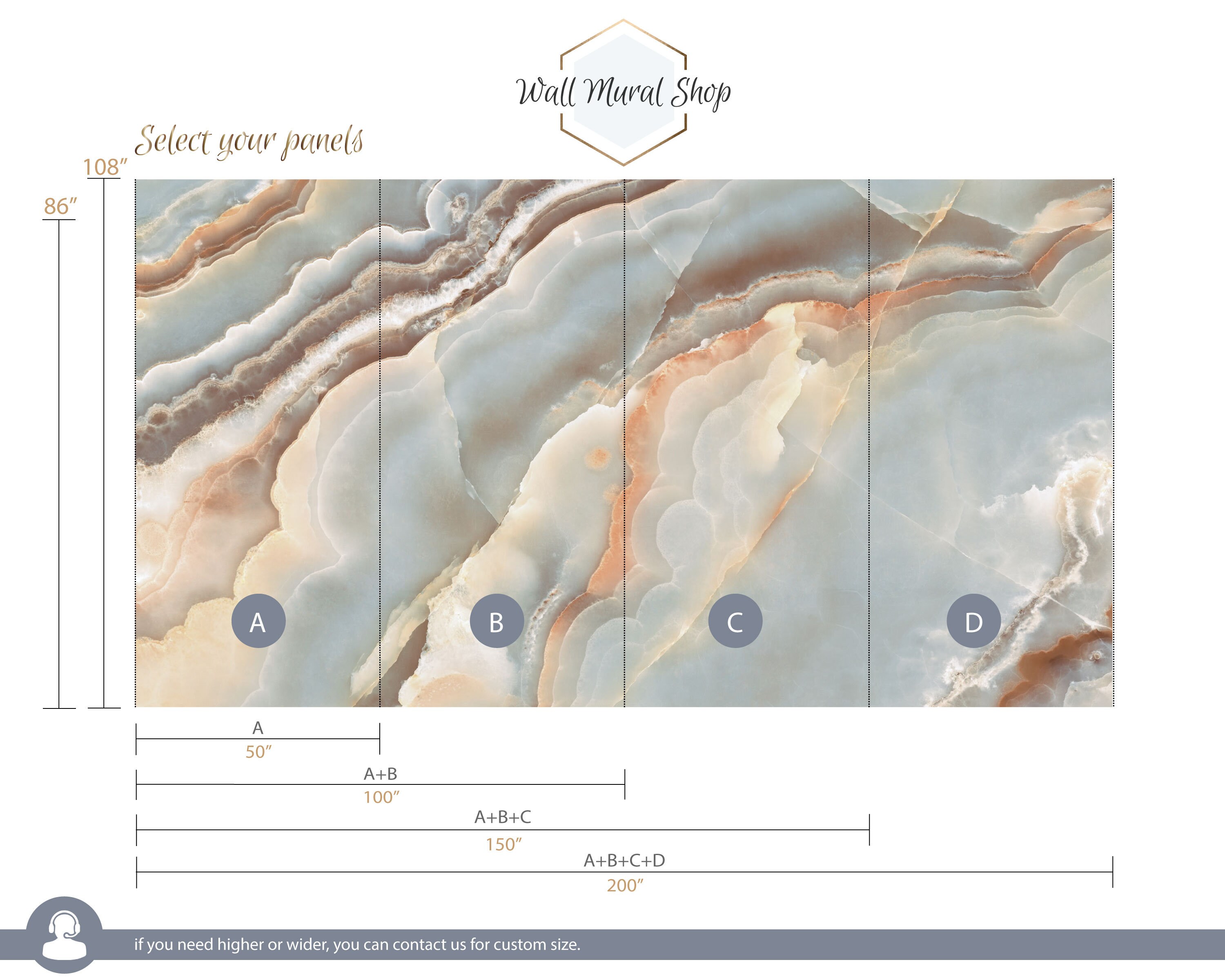 Marble wallpaper Agate wallpaper Onyx wallpaper wall mural | Etsy