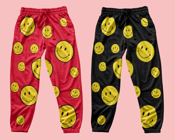 joggers with graphics