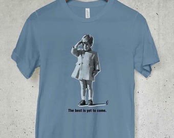 JFK Jr. Salute T-shirt, Unisex John-John Tshirt, 4th of July Shirt, Vintage Look Tee