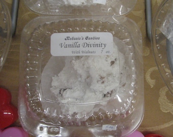 Divinity with Walnuts 6 ounce tub