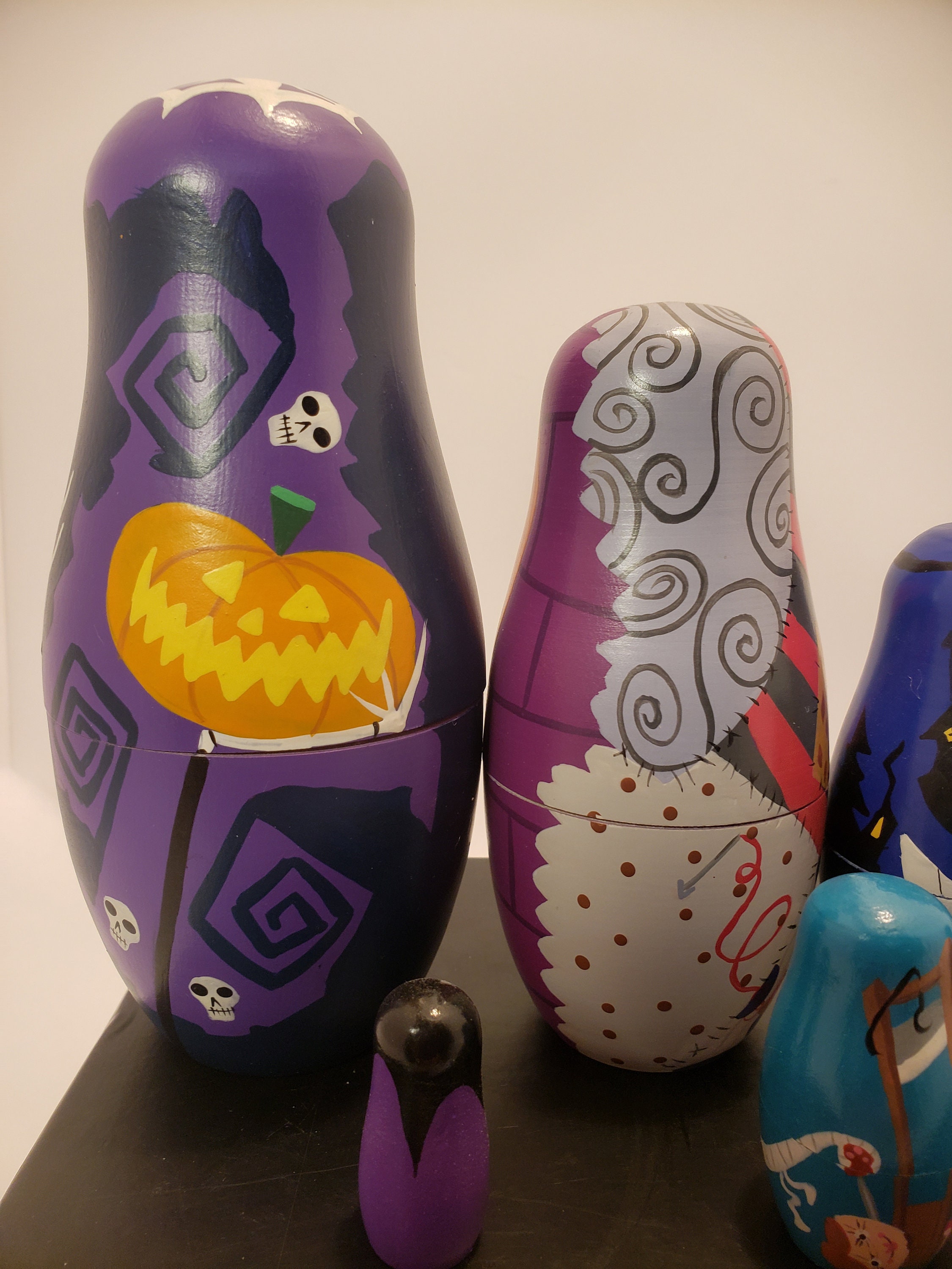 Nightmare Before Christmas Nesting Dolls Limited Edition Etsy