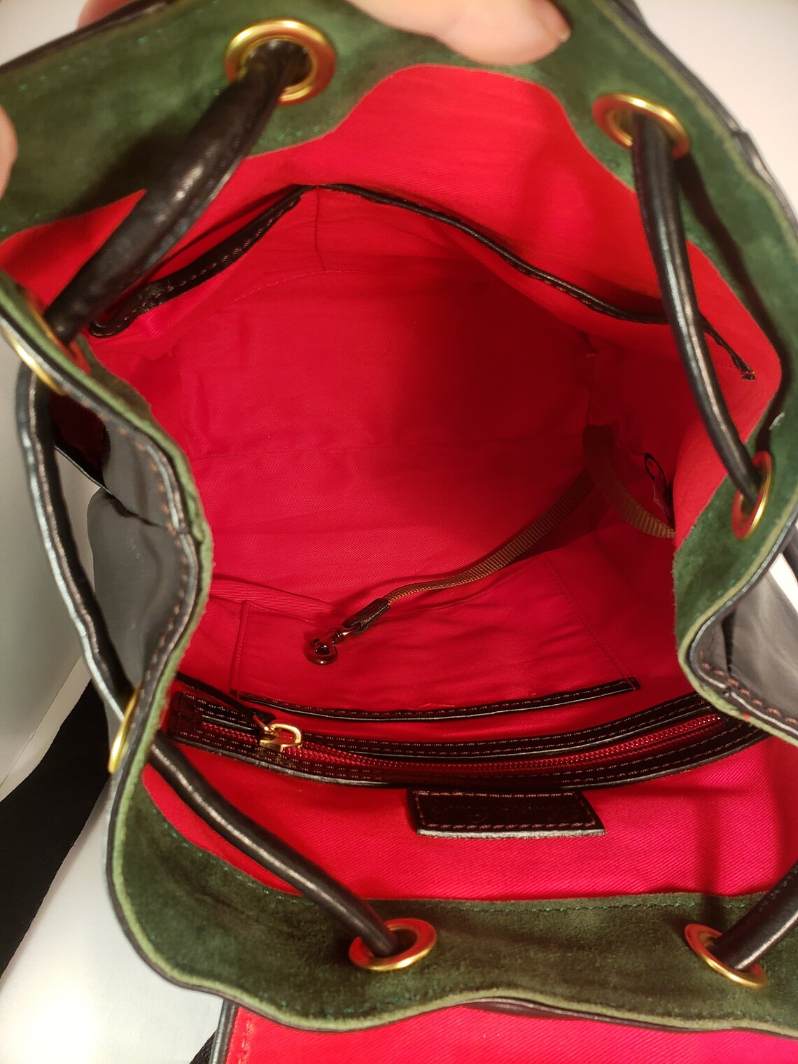 Dooney & Bourke Medium Murphy Backpack Florentine Leather Etsy