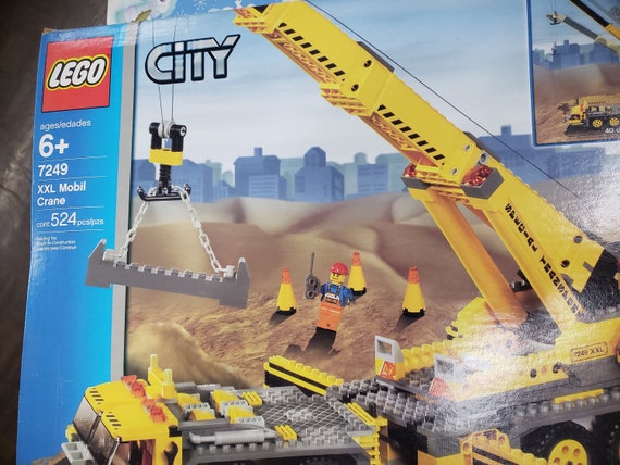 usikre Hus Spændende New Lego City 7249 XXL Mobile Crane Construction Truck - Etsy Finland