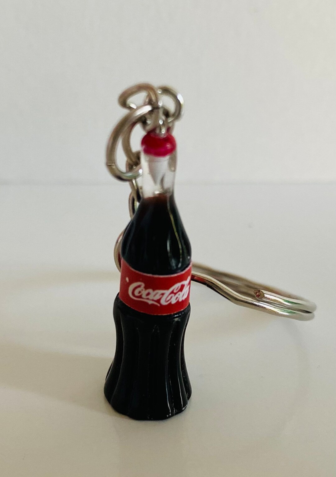 Coca Cola Coke Bottle Keychain Keyring Etsy