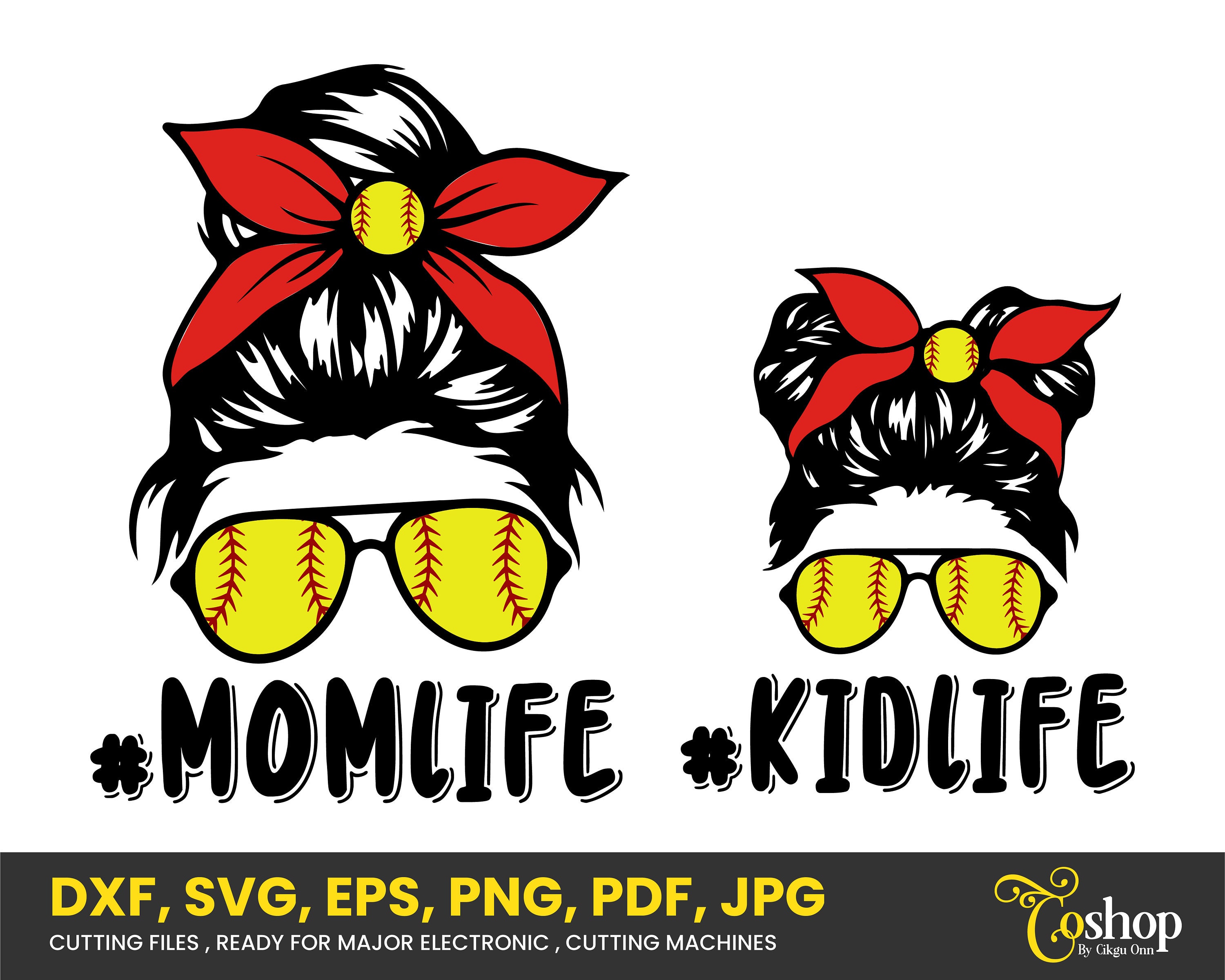 Download Momlife Baseball Svg Mom Life Kid Life Svg Momlife Svg Etsy