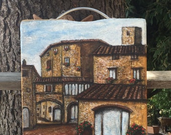 Centro histórico italiano