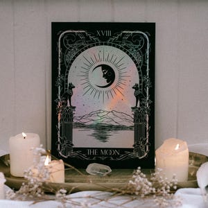 Der Mond Tarot Druck