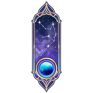 Sticker Constellation du Verseau