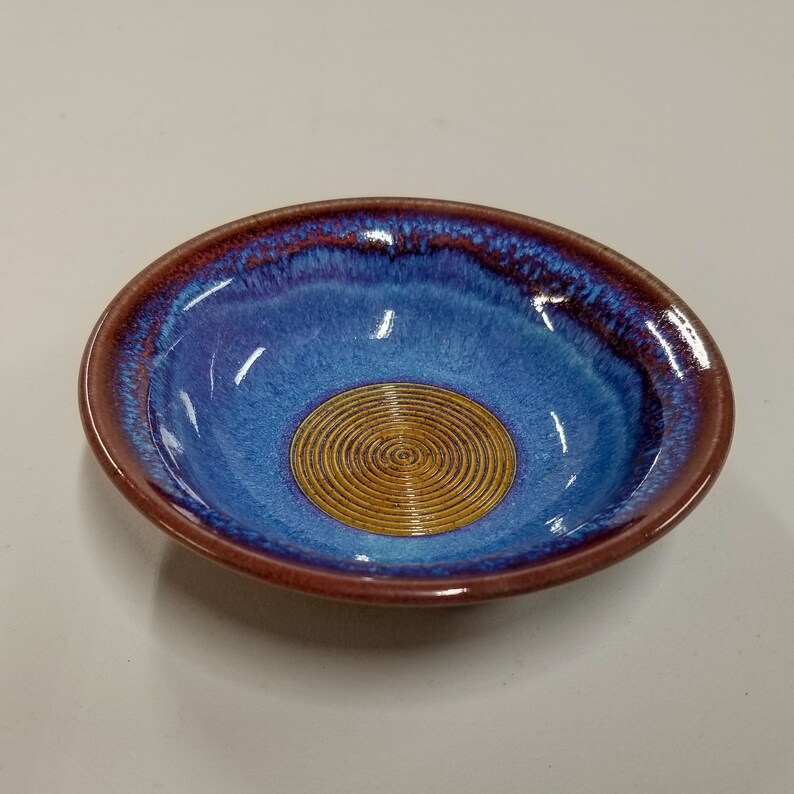 Handmade Pottery Dipping Oil Bowl With Garlic Grater is Fired Etsy