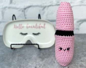 Mascara Crochet Pattern, Makeup Amigurumi Pattern, Kawaii Crochet Pattern