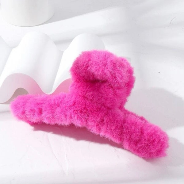 Hot Pink Hair Clip