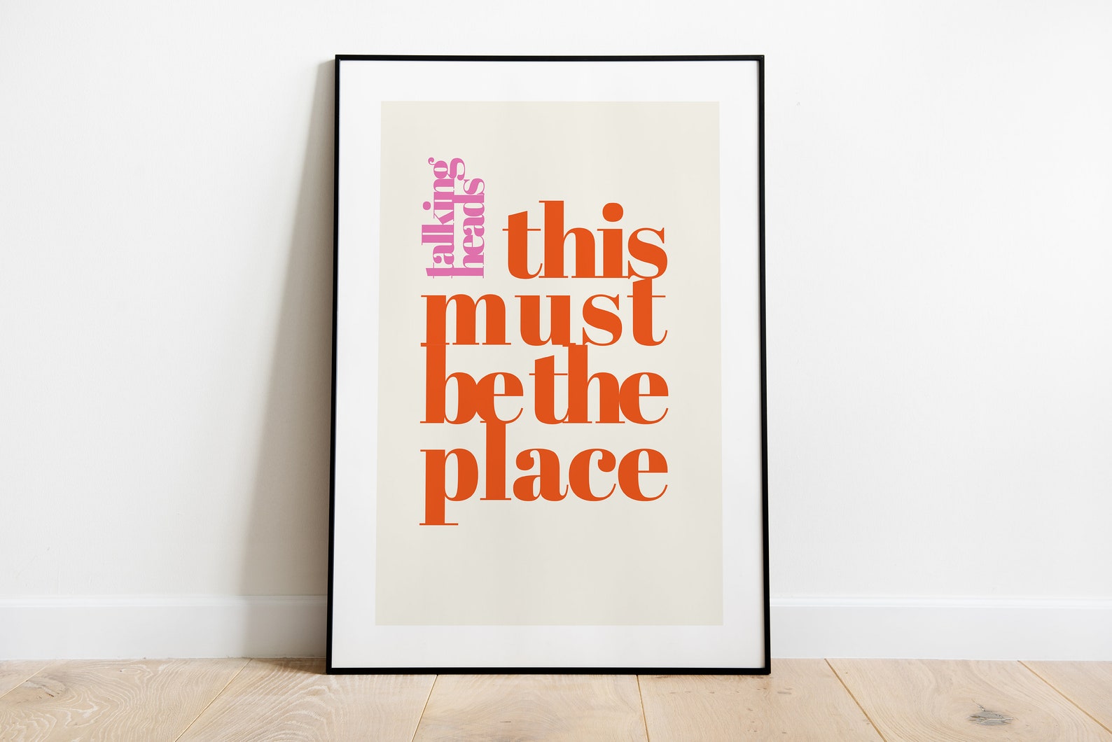 This Must Be The Place Talking Heads