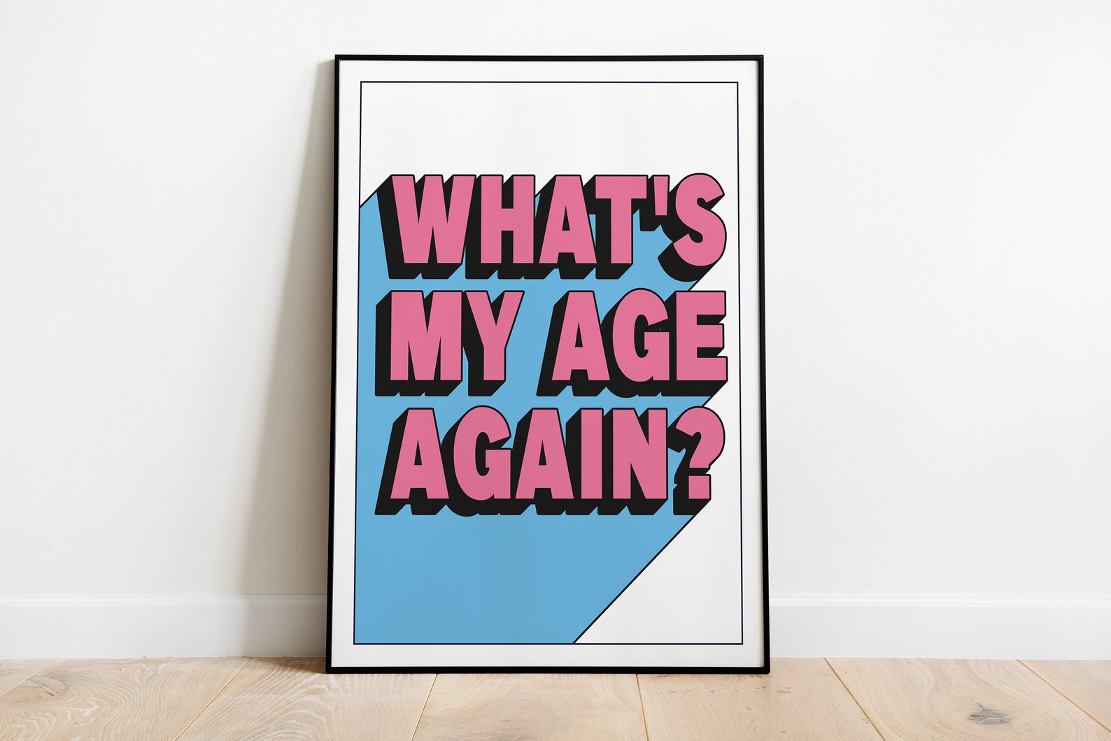 Blink 182 What's My Age Again Lyrics Print A3 A4 A5 Etsy