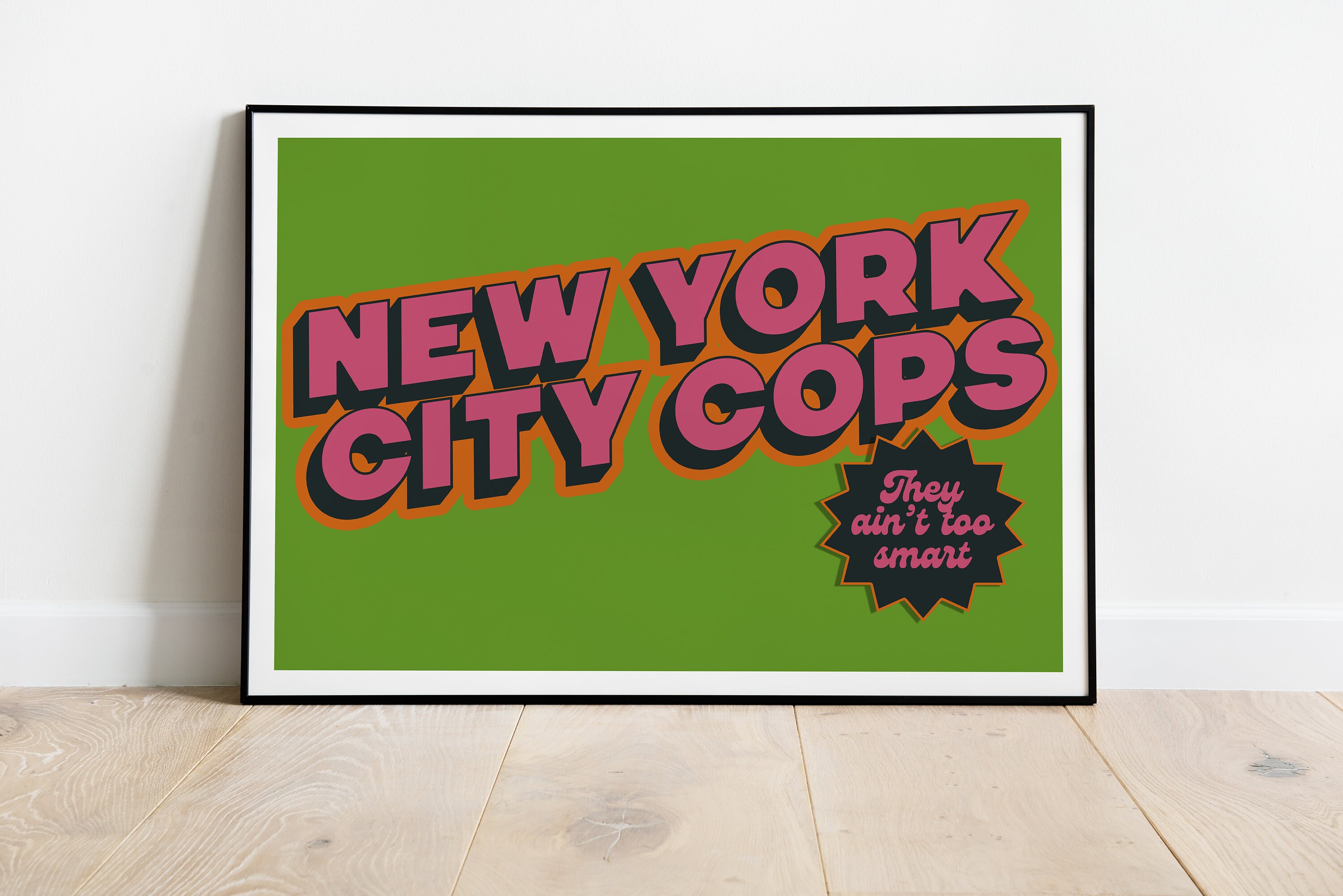 The Strokes New York City Cops Lyrics Print A3 A4 A5 Etsy