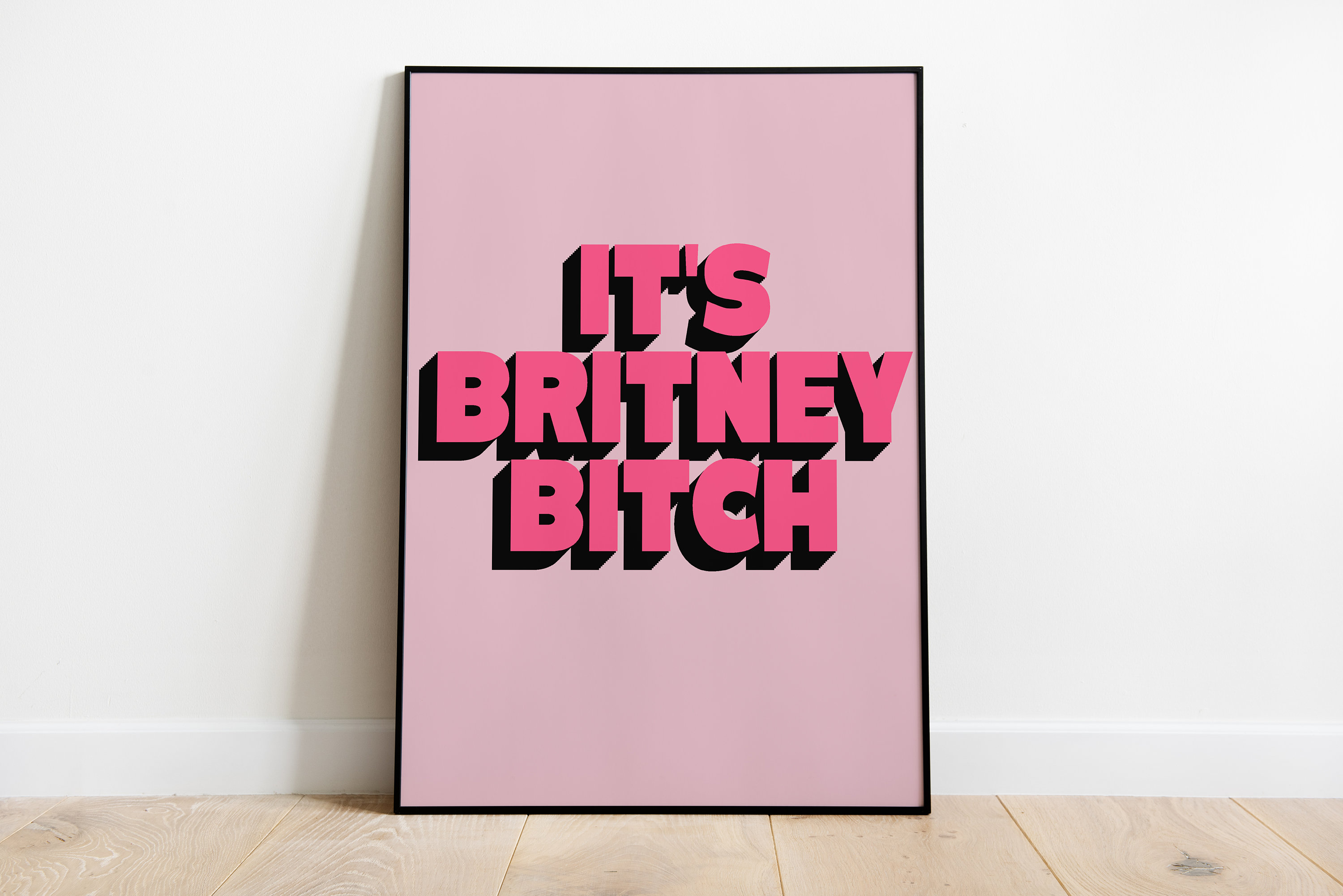 Britney Spears It's Britney Bitch Free Britney - Etsy UK