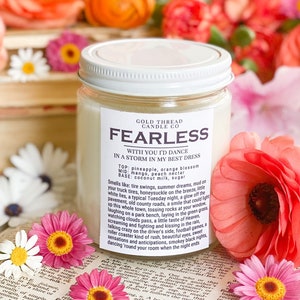 Fearless Candle (Mango Coconut Milk Scent)