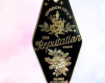 Reputation Resort Mini Motel Enamel Keychain