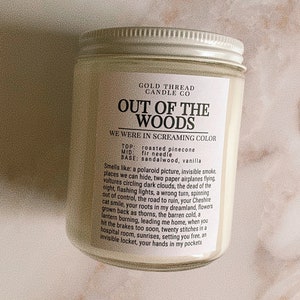 Out Of The Woods (Forest Scent) 8 oz Candle