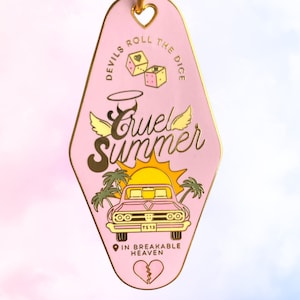 Cruel Summer Breakable Heaven Mini Motel Enamel Keychain