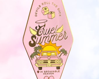Cruel Summer Breakable Heaven Mini Motel Enamel Keychain
