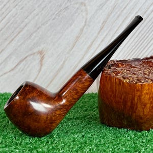 Eriksen #208 Vintage Danish Apple Pipe, ca 1960-70’s Denmark.  Very Nice Condition, Cleaned & Restored.  Standard Size, Truncated Stem.