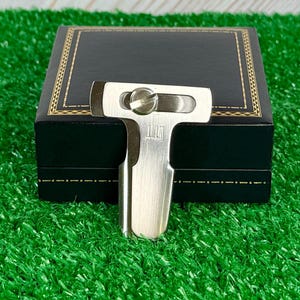 Vintage New Old Stock Dunhill Adjustable Pipe Reamer In Display Case, Hard to Find, Top Quality Carbon Cutter. Great Pipe Smokers Gift.
