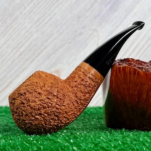 New Ser Jacopo R2 Spongia Chubby Bent Apple Nosewarmer w/ Box, Pouch & Booklet. Handmade in Italy. RARE SHAPE! image 12