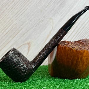 Beautiful Savinelli Punto Oro Gold 812 Canadian Italian Pipe, Near MINT, Low Use, Gorgeous Ring Grain! Very Clean High Grade Briar Pipe. 6mm