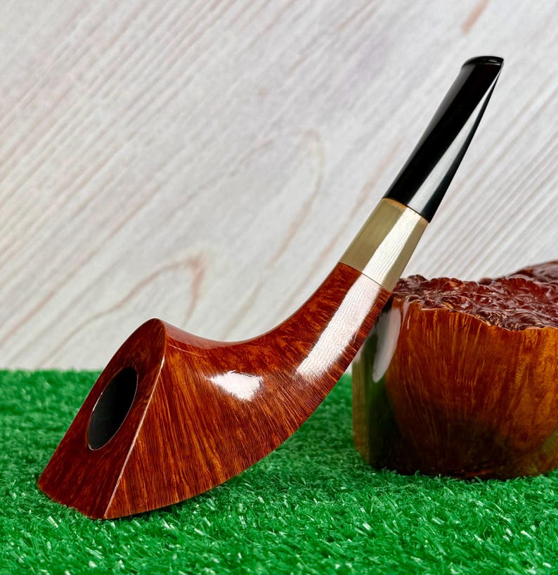 Oliver Camphausen A Grade Large Horn w/ Horn Shank Extension Artisan Pipe